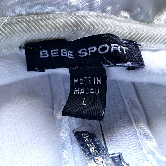 White Bebe velour jacket - Picture 8 of 8